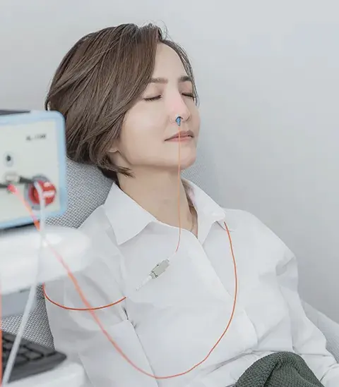 經鼻腔黏膜照射